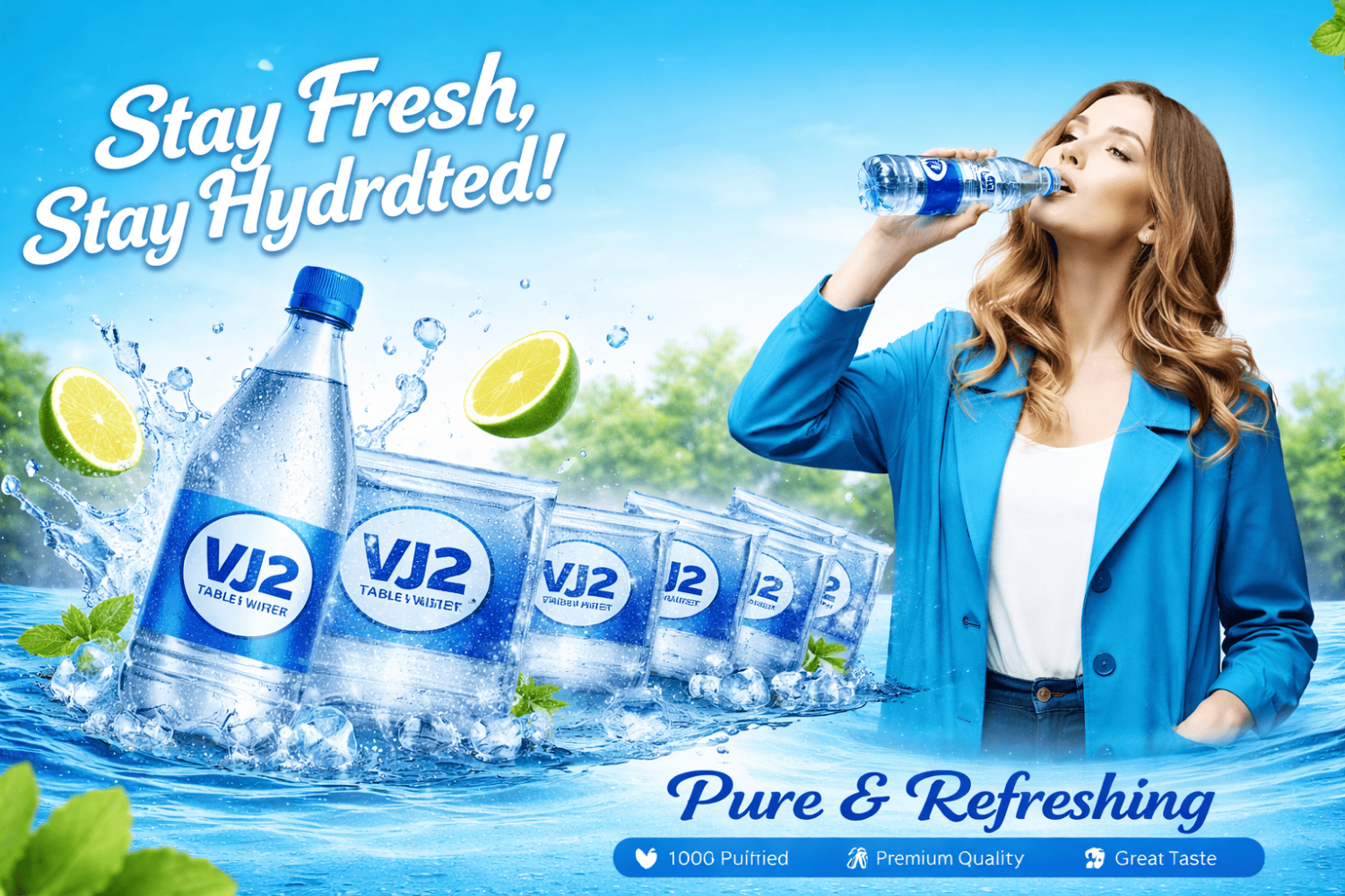 VJ2 Water promo