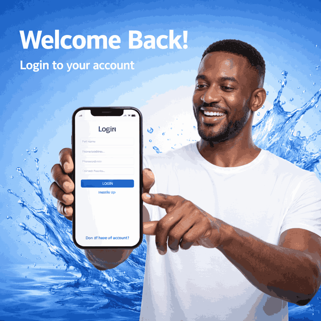 Customer Login page Image
